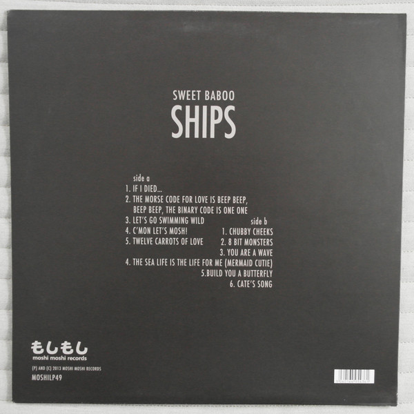 Sweet Baboo - Ships | Moshi Moshi Records (MOSHILP49) - 2