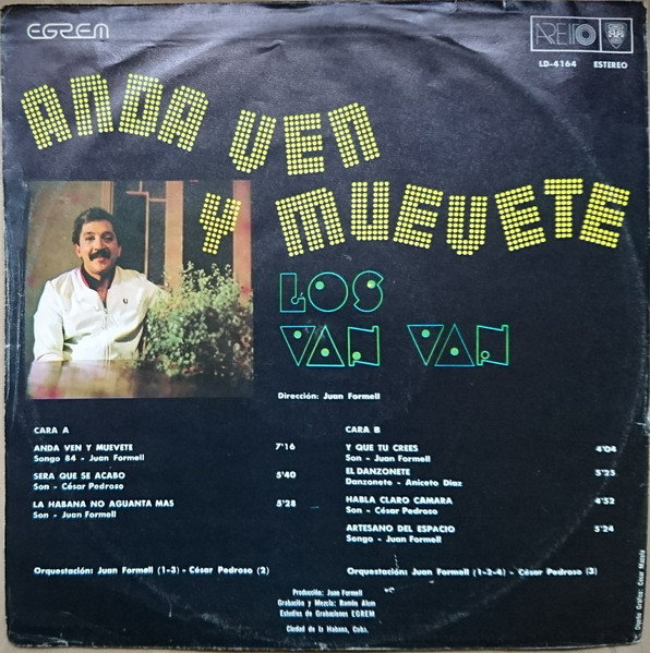 Los Van Van - Anda Ven Y Muevete | Areito (LD-4164) - 2