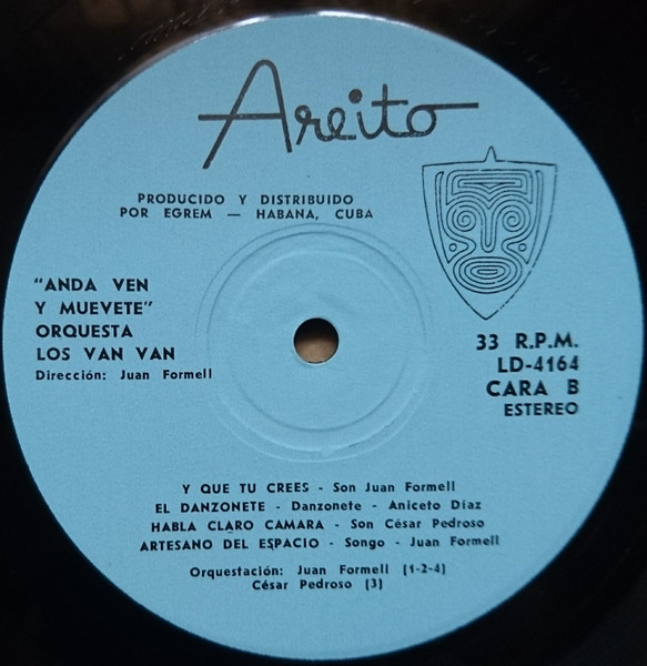 Los Van Van - Anda Ven Y Muevete | Areito (LD-4164) - 4
