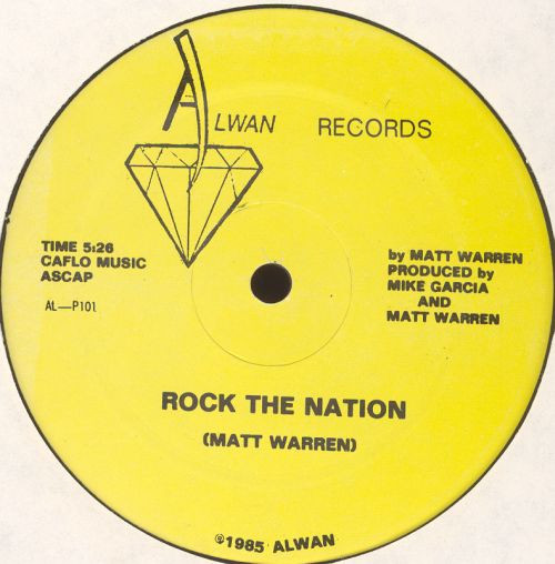 Matt Warren - Rock The Nation | Alwan Records (AL-P101)