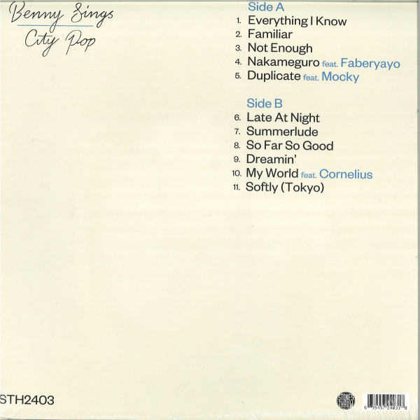 Benny Sings - City Pop | Stones Throw Records (STH2403) - 2 Benny Sings - City Pop | Stones Throw Records (STH2403) - 2