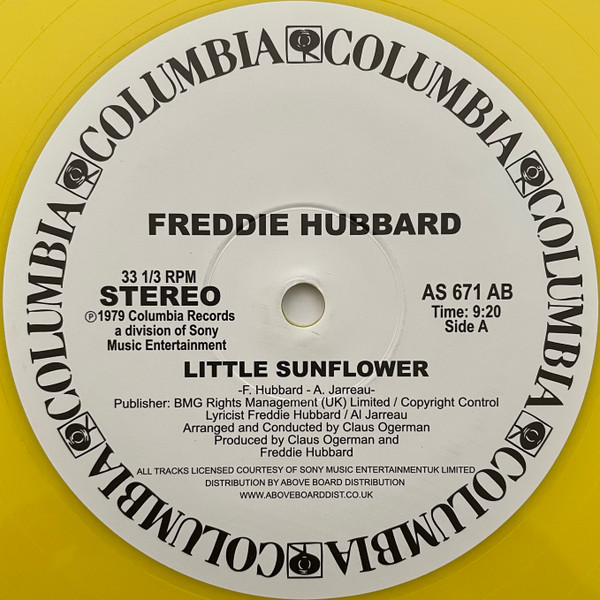 Freddie Hubbard - Little Sunflower | Columbia (AS 671 AB) - main