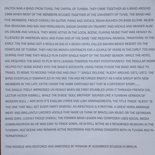 Dalton - Alech | Habibi Funk (HABIBI001) - 4