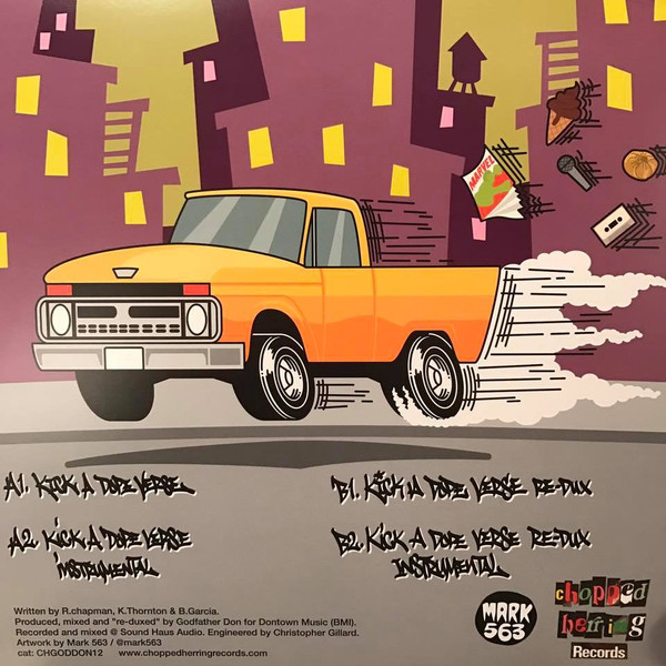 The Cenobites Featuring Bobbito - Kick A Dope Verse | Chopped Herring Records (CHGODDON12) - 2 The Cenobites Featuring Bobbito - Kick A Dope Verse | Chopped Herring Records (CHGODDON12) - 2