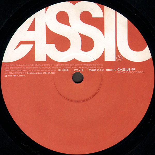 Cassius - Cassius 1999 | Virgin (DINST 177) - 2