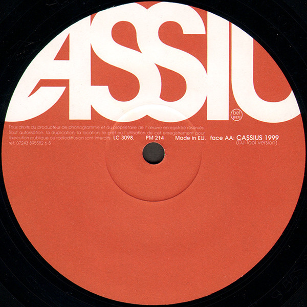 Cassius - Cassius 1999 | Virgin (DINST 177) - 3