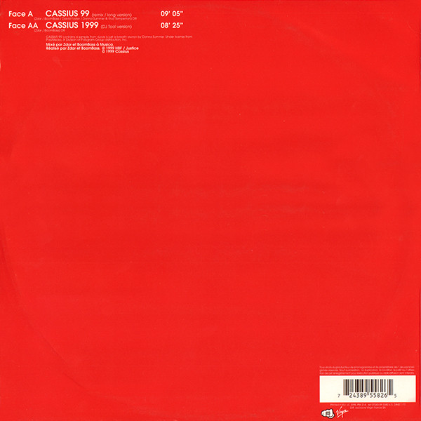 Cassius - Cassius 1999 | Virgin (DINST 177) - main