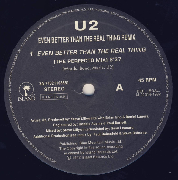 Even Better Than The Real Thing - Remixes