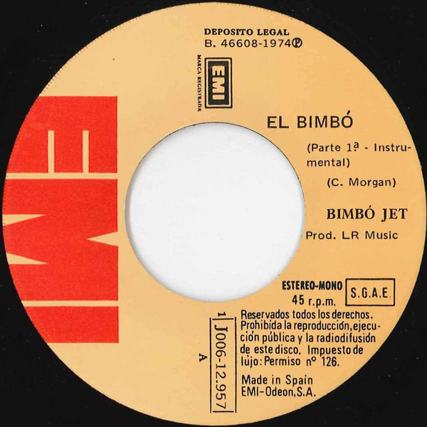 Bimbo Jet - El Bimbó | EMI (1 J 006-12957) - 3
