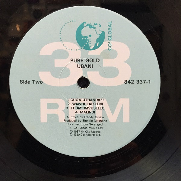 Pure Gold - Ubani | Go! Discs (842 337 1) - 4