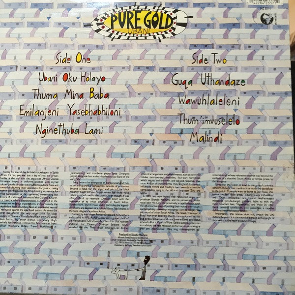 Pure Gold - Ubani | Go! Discs (842 337 1) - 2