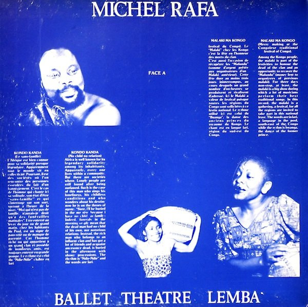 Michel Rafa Et Le Ballet Théâtre Lemba - Musiques Chants Rythmes Du Congo | Lemba EDI (BTL 003) - 2 Michel Rafa Et Le Ballet Théâtre Lemba - Musiques Chants Rythmes Du Congo | Lemba EDI (BTL 003) - 2