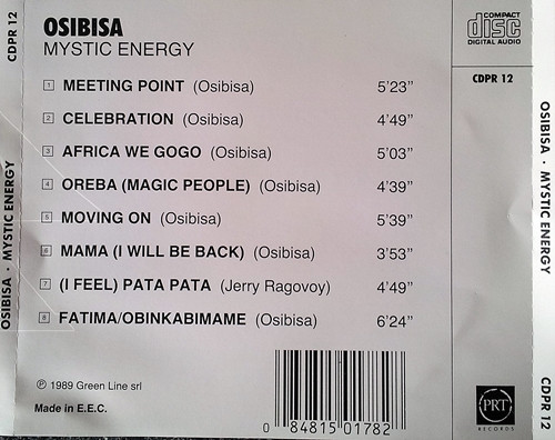 Osibisa - Mystic Energy | PRT (CDPR 12) - 2 Osibisa - Mystic Energy | PRT (CDPR 12) - 2