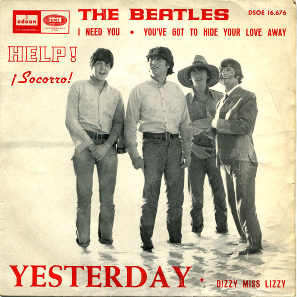 The Beatles - Yesterday - Vinilo 7" | Odeon (DSOE 16.676)