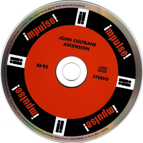 John Coltrane - Ascension | Impulse! (0602517920248) - 3 John Coltrane - Ascension | Impulse! (0602517920248) - 3