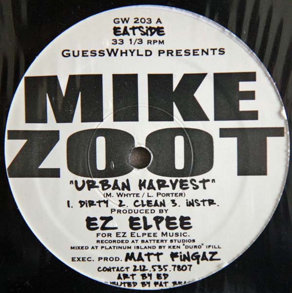 Mike Zoot - Urban Harvest / Midnite Run | Guesswhyld (GW 203) - 2 Mike Zoot - Urban Harvest / Midnite Run | Guesswhyld (GW 203) - 2