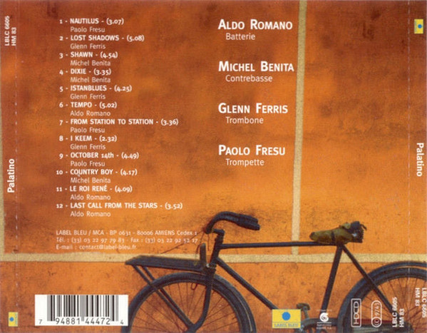 Palatino - Tempo | Label Bleu (LBLC 6605) - 2 Palatino - Tempo | Label Bleu (LBLC 6605) - 2