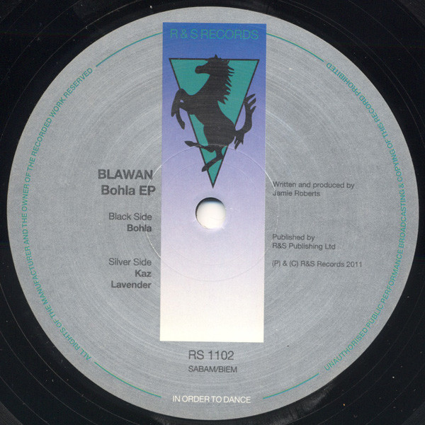 Blawan - Bohla EP | R & S Records (RS 1102)