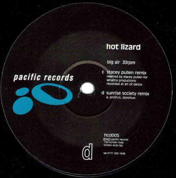 Hot Lizard - Big Air | Pacific Records (ficd005) - 2 Hot Lizard - Big Air | Pacific Records (ficd005) - 2
