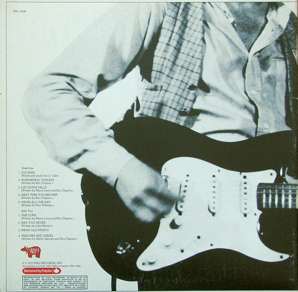 Eric Clapton - Slowhand | RSO (RS-1-3030) - 3