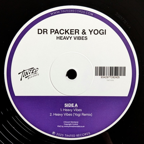Dr. Packer & Yogi / David Penn , Kurtis Mantronik , Kpd - Heavy Vibes / Get Down | Tinted Records (TINTV010) - main Dr. Packer & Yogi / David Penn , Kurtis Mantronik , Kpd - Heavy Vibes / Get Down | Tinted Records (TINTV010) - main