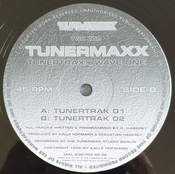 Tunermaxx - Tunertraxx Wave One | Tunerwax Records Berlin (TWR 002) - 3