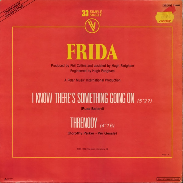 Frida - I Know There's Something Going On | Vogue (310952) - 2