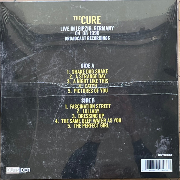 The Cure - A Lullaby In Leipzig Vol.1 | Outsider Records (OUTS022) - 2