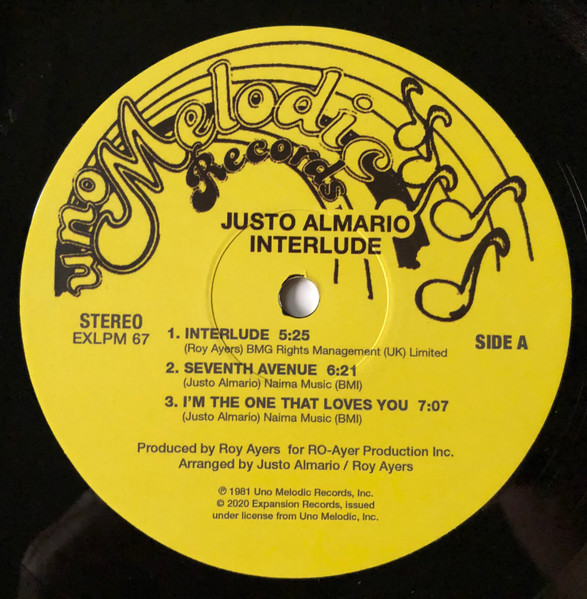 Justo Almario - Interlude | Expansion (EXLPM 67) - 3 Justo Almario - Interlude | Expansion (EXLPM 67) - 3