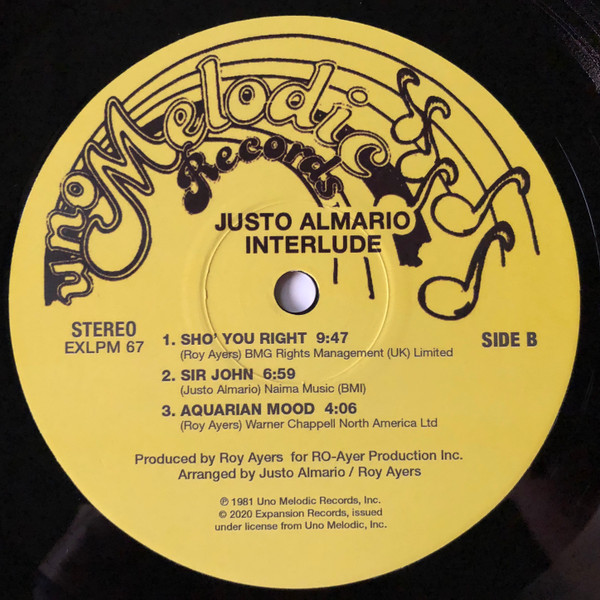 Justo Almario - Interlude | Expansion (EXLPM 67) - 4 Justo Almario - Interlude | Expansion (EXLPM 67) - 4