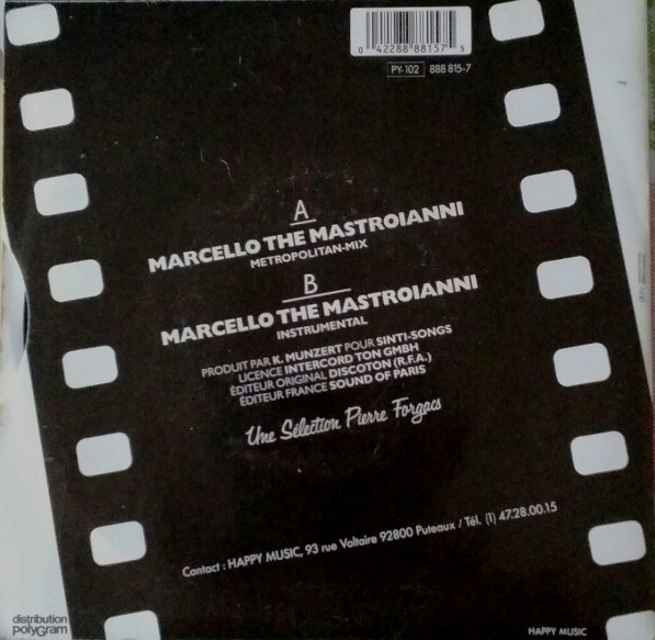 Silicon Dream - Marcello The Mastroianni | Beverly Records (888 815-7) - 2