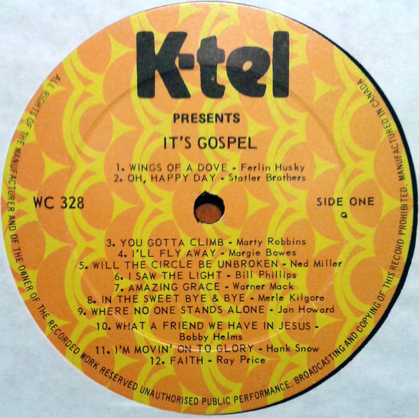 Various - It's Gospel (24 All Time Gospel Favorites) | K-Tel (WC 328) - 3