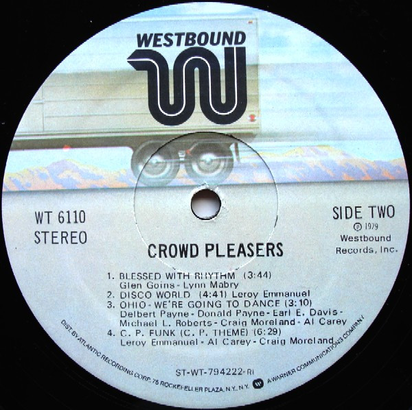 Crowd Pleasers - Crowd Pleasers | Westbound Records (WT 6110) - 4