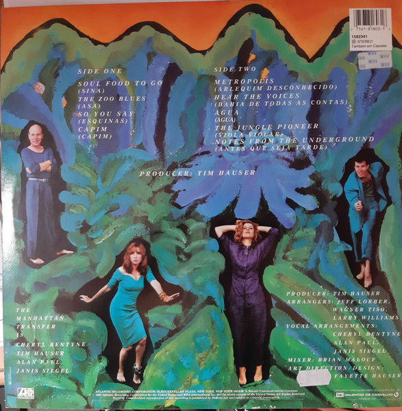 The Manhattan Transfer - Brasil | Atlantic (1592341) - 2