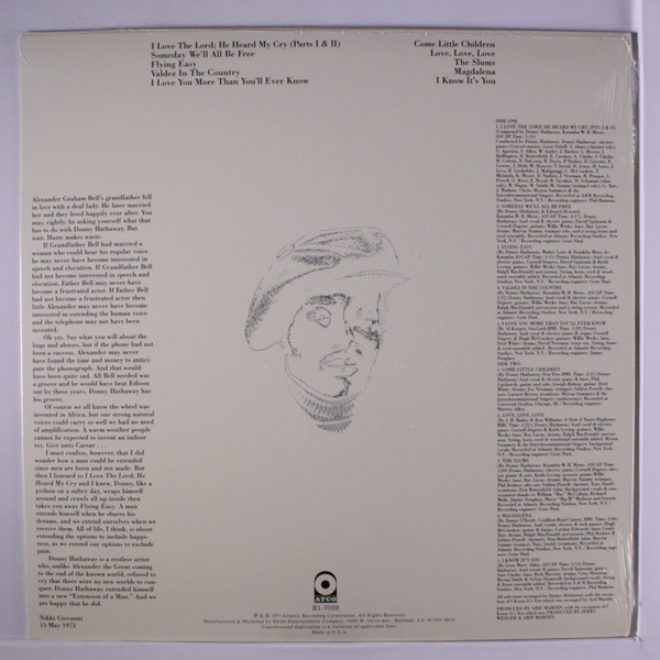 Donny Hathaway - Extension Of A Man | ATCO Records (R1-7029) - 2 Donny Hathaway - Extension Of A Man | ATCO Records (R1-7029) - 2