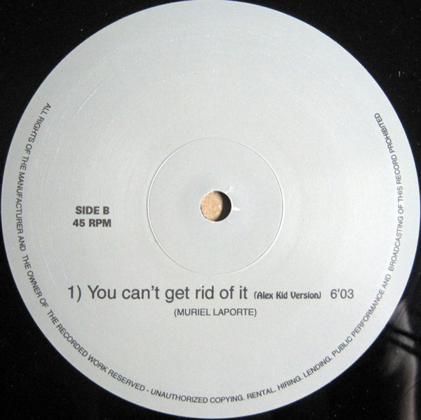 Muriel Moreno - You Can't Get Rid Of It | Henry Productions (HP 001) - 3 Muriel Moreno - You Can't Get Rid Of It | Henry Productions (HP 001) - 3