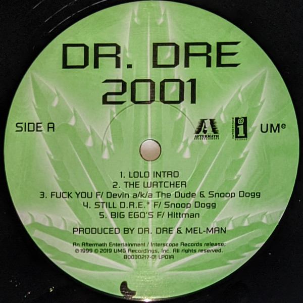 Dr. Dre - 2001 | Aftermath Entertainment (B0030217-01) - 3