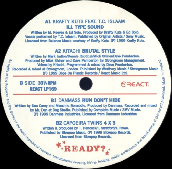 Various - Dope On Plastic! 7 | React (REACT LP 169) - 3