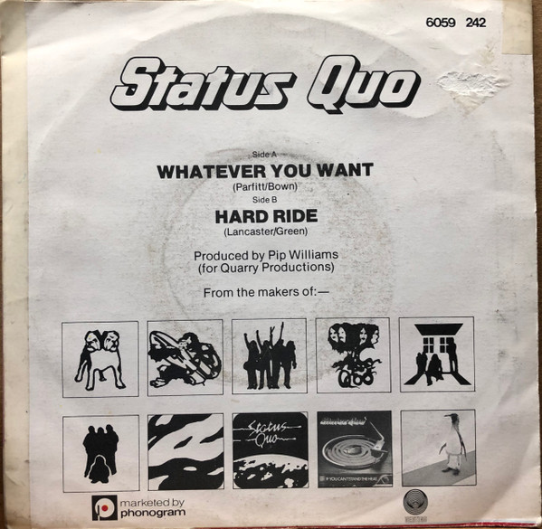 Status Quo - Whatever You Want | Vertigo (6059 242) - 2 Status Quo - Whatever You Want | Vertigo (6059 242) - 2