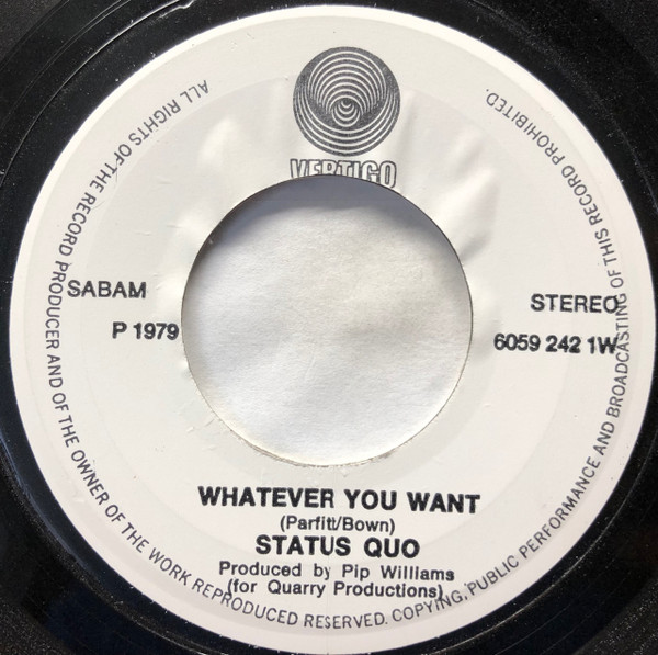 Status Quo - Whatever You Want | Vertigo (6059 242) - 3 Status Quo - Whatever You Want | Vertigo (6059 242) - 3