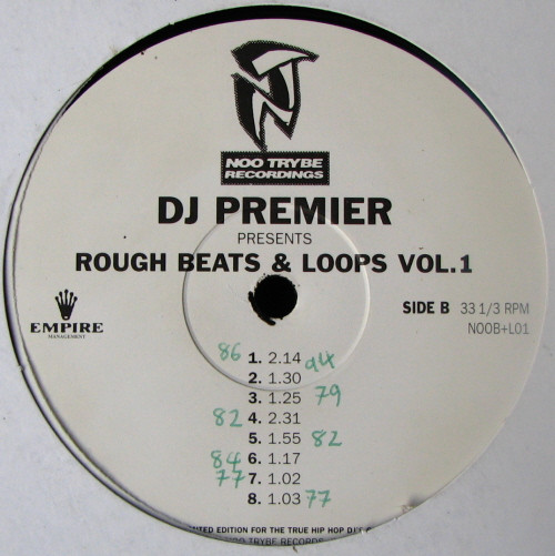 DJ Premier - Presents Rough Beats & Loops Vol. 1 | Not On Label (DJ Premier) (NOOB+L01) - 2 DJ Premier - Presents Rough Beats & Loops Vol. 1 | Not On Label (DJ Premier) (NOOB+L01) - 2