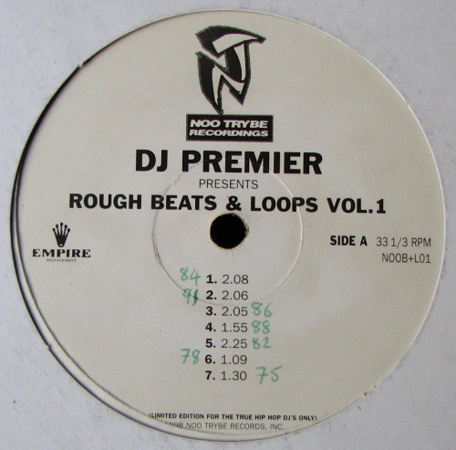 DJ Premier - Presents Rough Beats & Loops Vol. 1 | Not On Label (DJ Premier) (NOOB+L01)