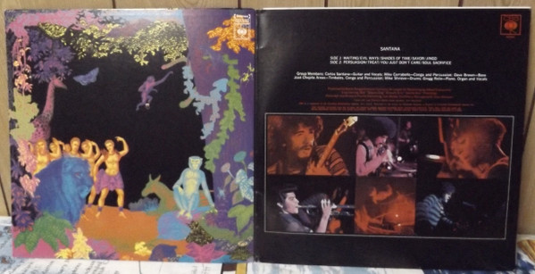Santana - Amigos & Santana - Double Album Cover | CBS (241024) - 5 Santana - Amigos & Santana - Double Album Cover | CBS (241024) - 5