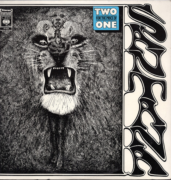 Santana - Amigos & Santana - Double Album Cover | CBS (241024) - 3 Santana - Amigos & Santana - Double Album Cover | CBS (241024) - 3