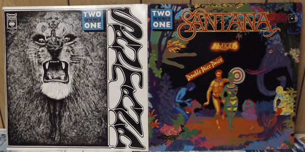 Santana - Amigos & Santana - Double Album Cover | CBS (241024) - 4 Santana - Amigos & Santana - Double Album Cover | CBS (241024) - 4