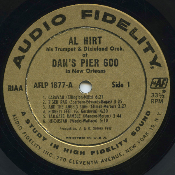 Al Hirt - Swingin' Dixie! (At Dan's Pier 600 In New Orleans) | Audio Fidelity (AFLP 1877) - 3 Al Hirt - Swingin' Dixie! (At Dan's Pier 600 In New Orleans) | Audio Fidelity (AFLP 1877) - 3