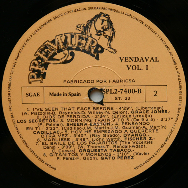 Various - Vendaval | Premier (SPL2-7400) - 4