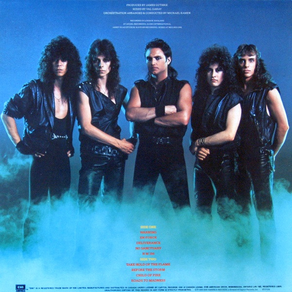 Queensrÿche - The Warning [Vinyl] | EMI America (ST-17134) - 2