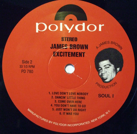James Brown - Excitement | Polydor (PD 780) - 4 James Brown - Excitement | Polydor (PD 780) - 4