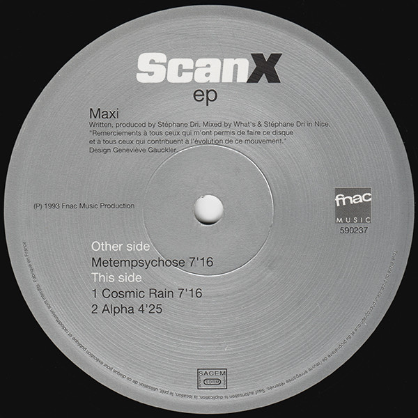 Scan X - ScanX EP | Fnac Music Dance Division (590237) - 3 Scan X - ScanX EP | Fnac Music Dance Division (590237) - 3